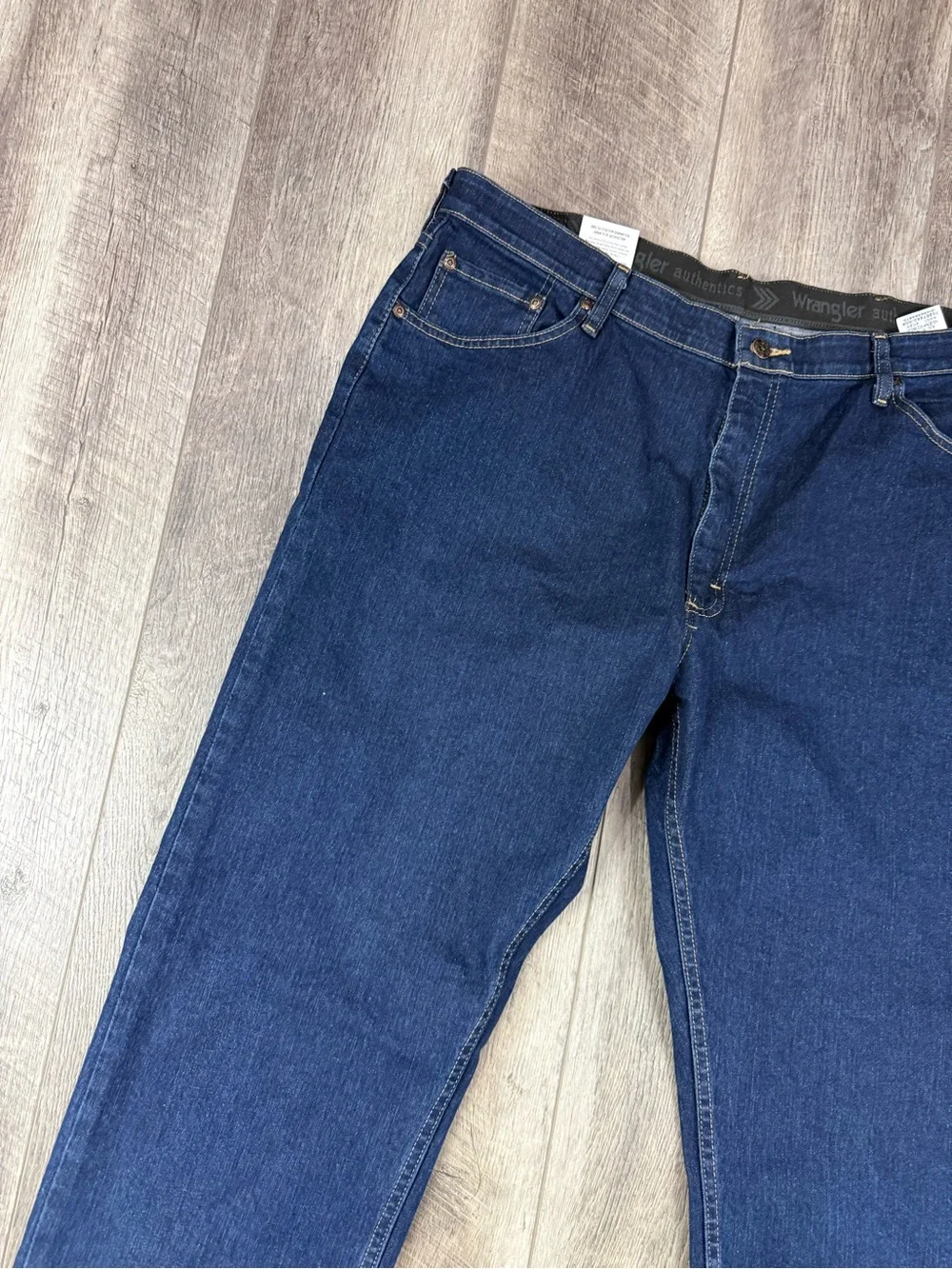Wrangler Mens Dark Wash Jeans